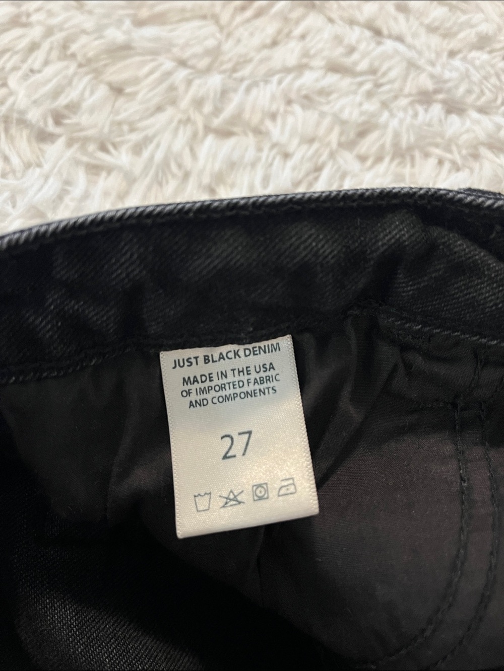 Just Black Denim size 27 - Picture 5 of 6